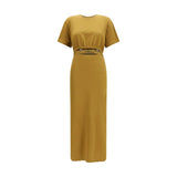 PINKO Robe décontractée en coton marron