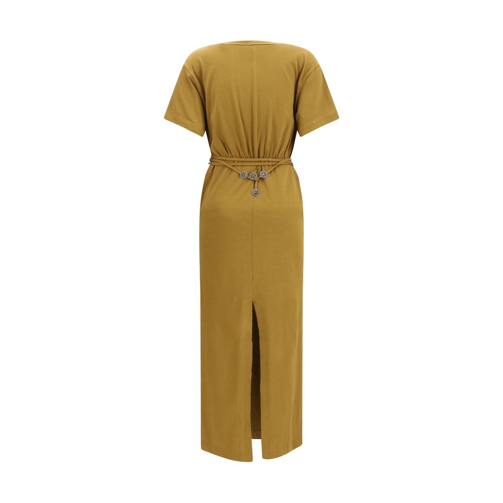 PINKO Robe décontractée en coton marron