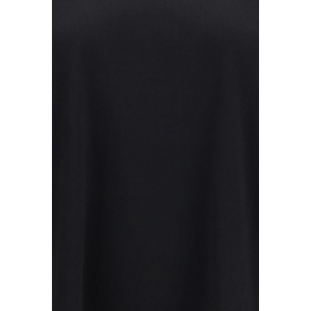T-shirt noir en coton Khaite