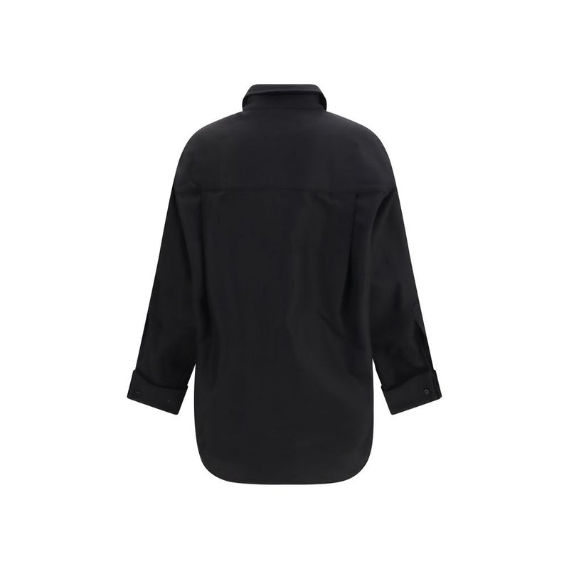 Balenciaga Black Cotton Oversized Dress Shirt for Women