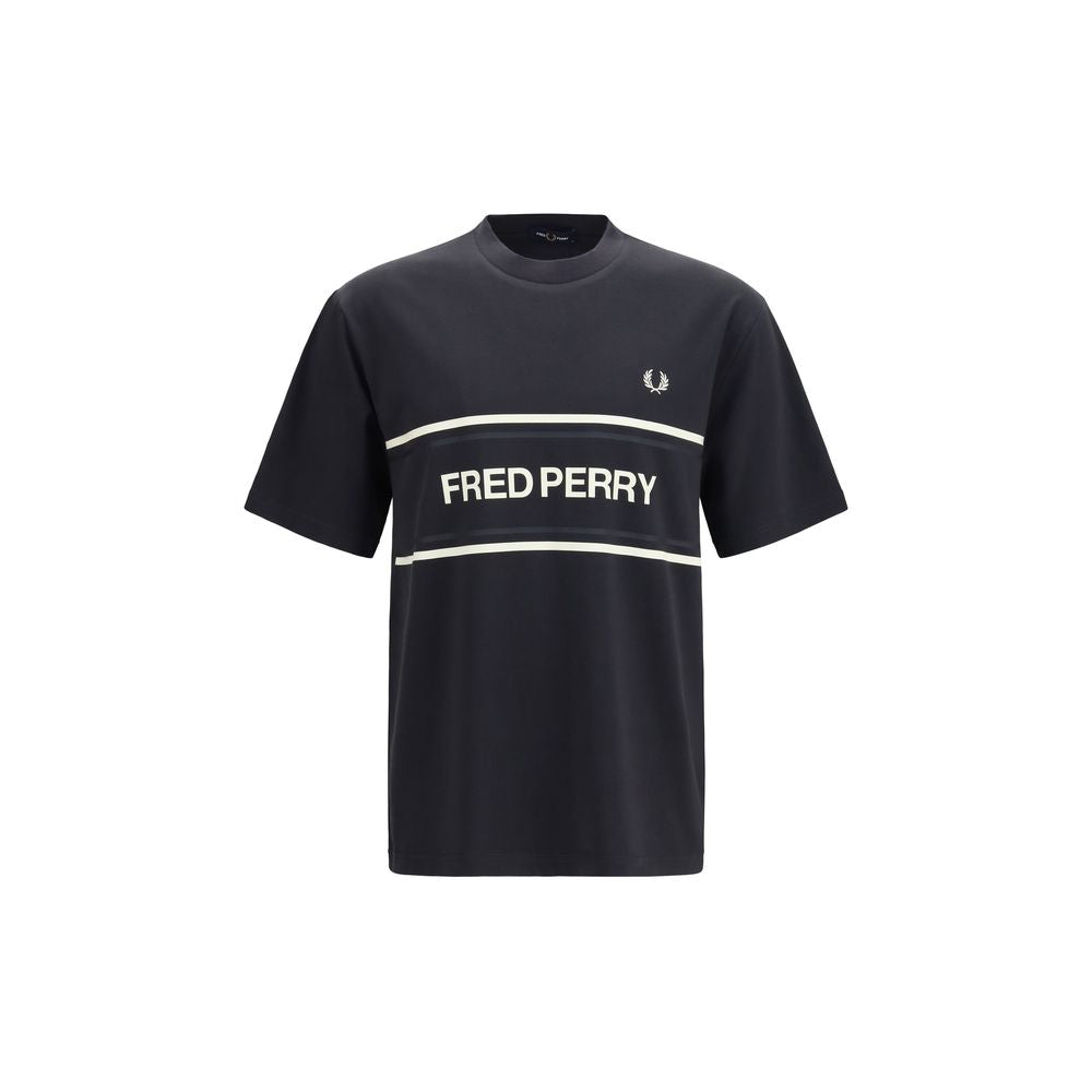 Fred Perry Gray Cotton Sportswear T-Shirt for Men