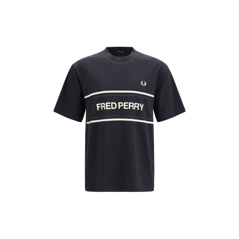 Fred Perry Gray Cotton Sportswear T-Shirt for Men