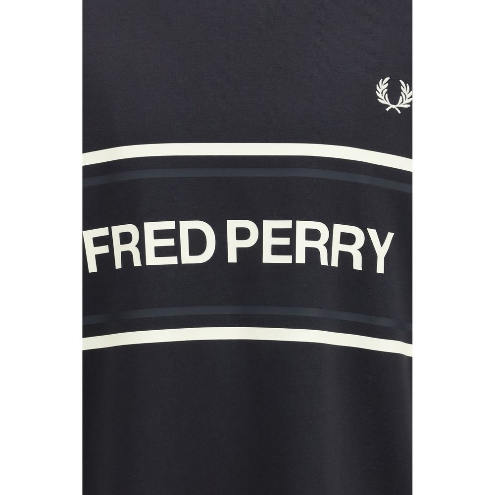 Fred Perry Gray Cotton Sportswear T-Shirt for Men