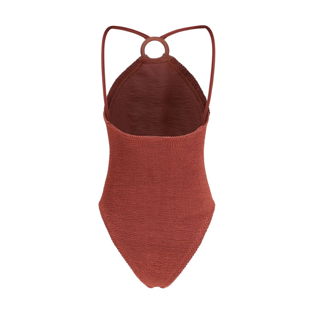 Hunza G Jasmine Multicolor Polyamide One-Piece Swimsuit