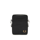 Sac à bandoulière en nylon noir Brentham de Fred Perry