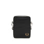Fred Perry Black Nylon Shoulder Bag