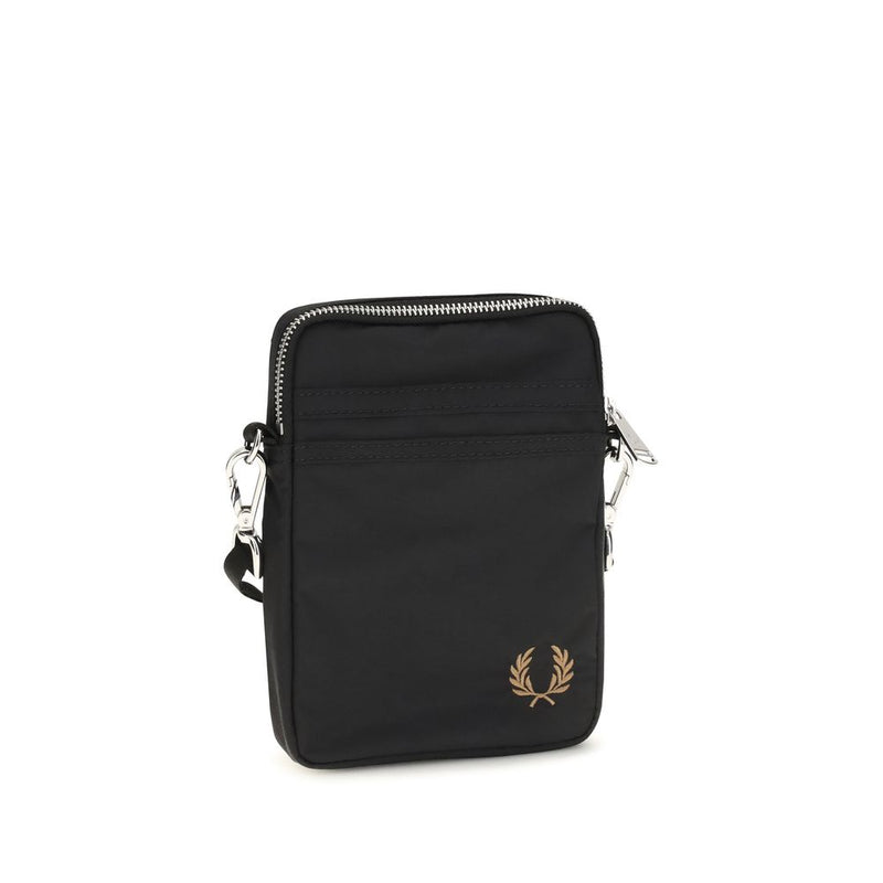 Sac à bandoulière en nylon noir Brentham de Fred Perry