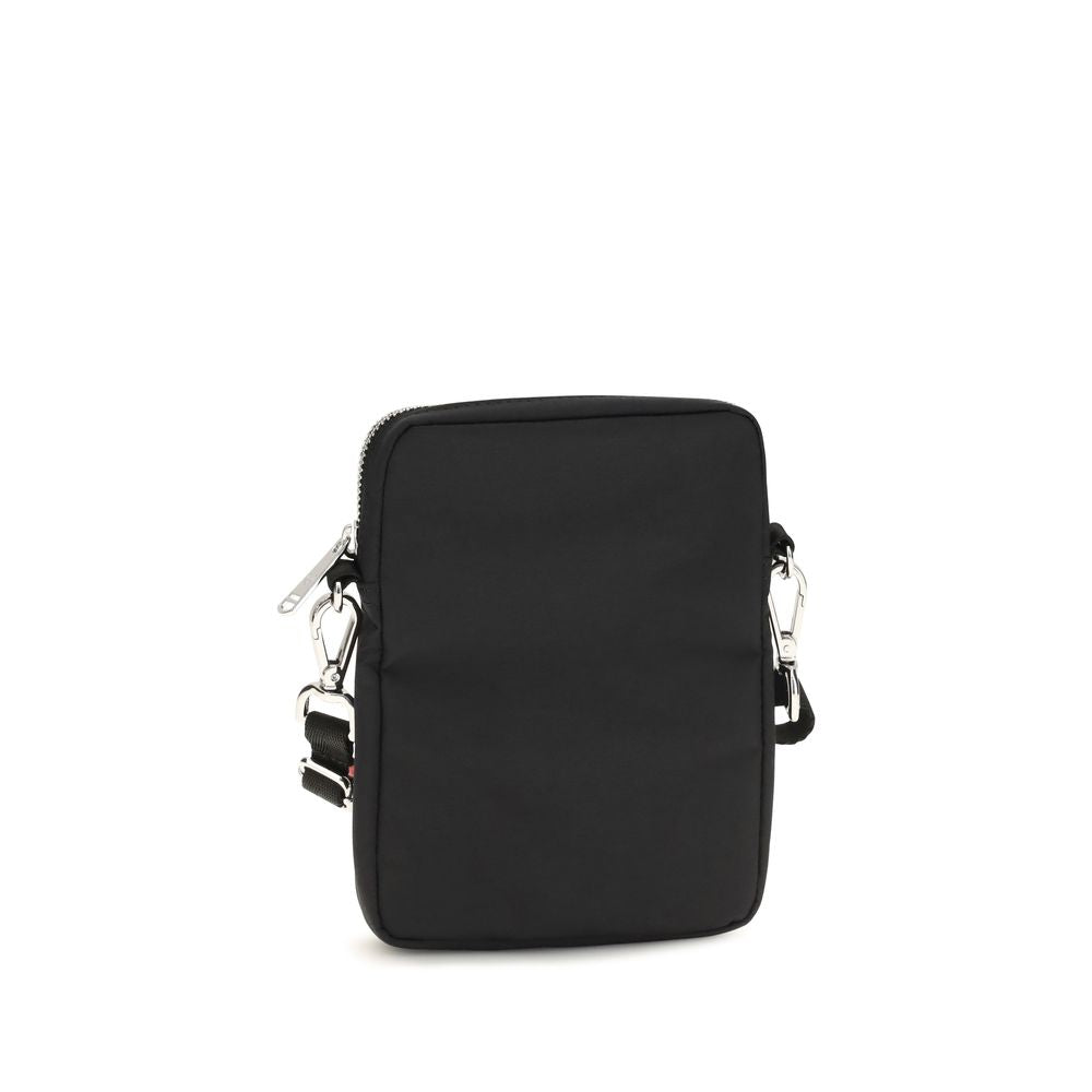 Sac à bandoulière en nylon noir Brentham de Fred Perry