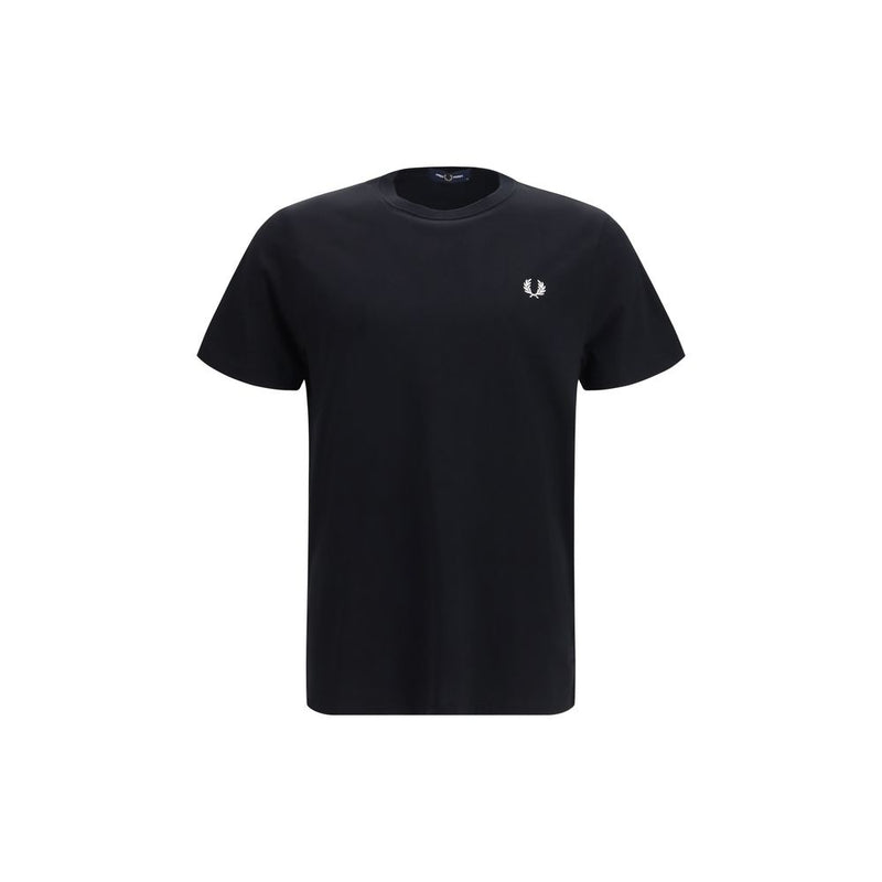Fred Perry Black Cotton Sportswear T-Shirt