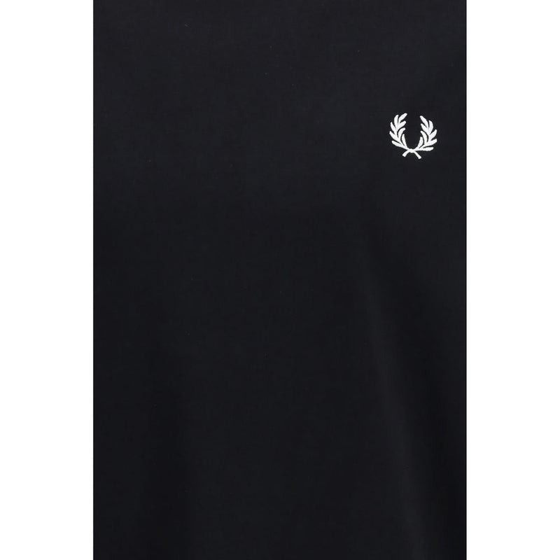 Fred Perry Black Cotton Sportswear T-Shirt