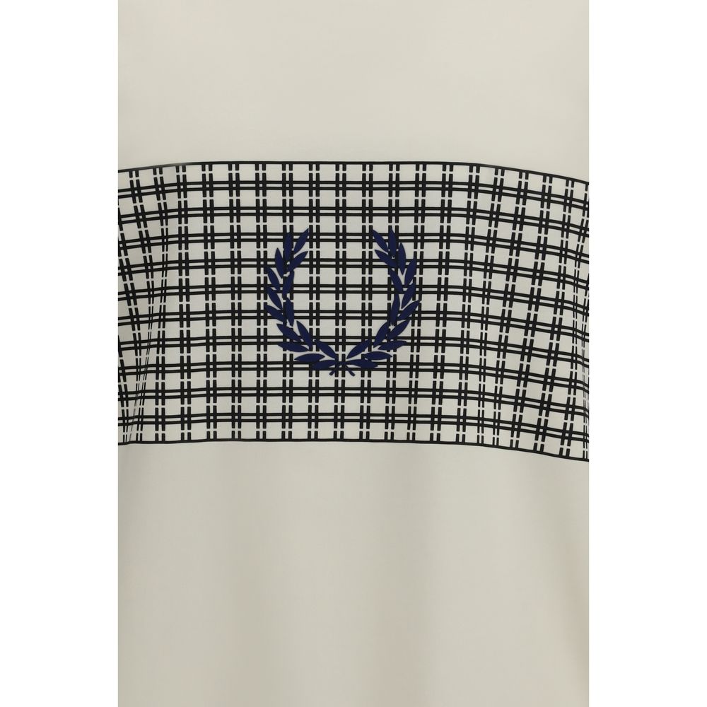 Fred Perry Beige Cotton T-Shirt