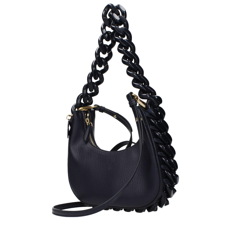 Stella McCartney Blue Leather Shoulder Bag - Eco-Friendly Design