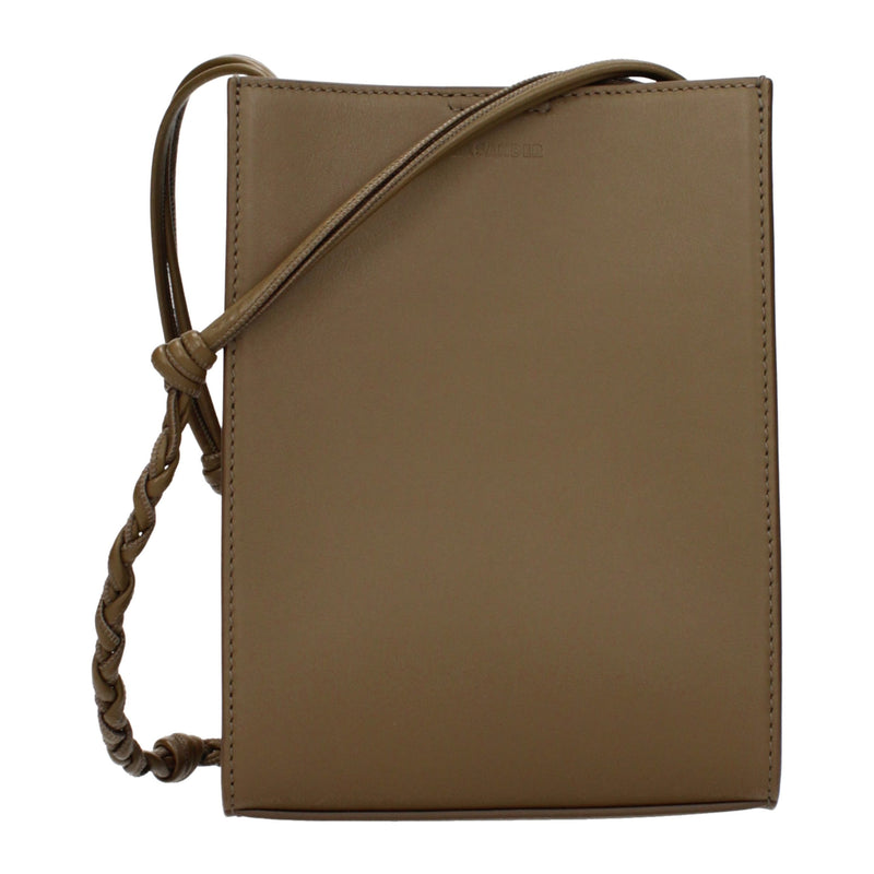 Jil Sander Green Leather Crossbody Bag