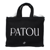 Patou Black Cotton Handbag - Elegant and Stylish