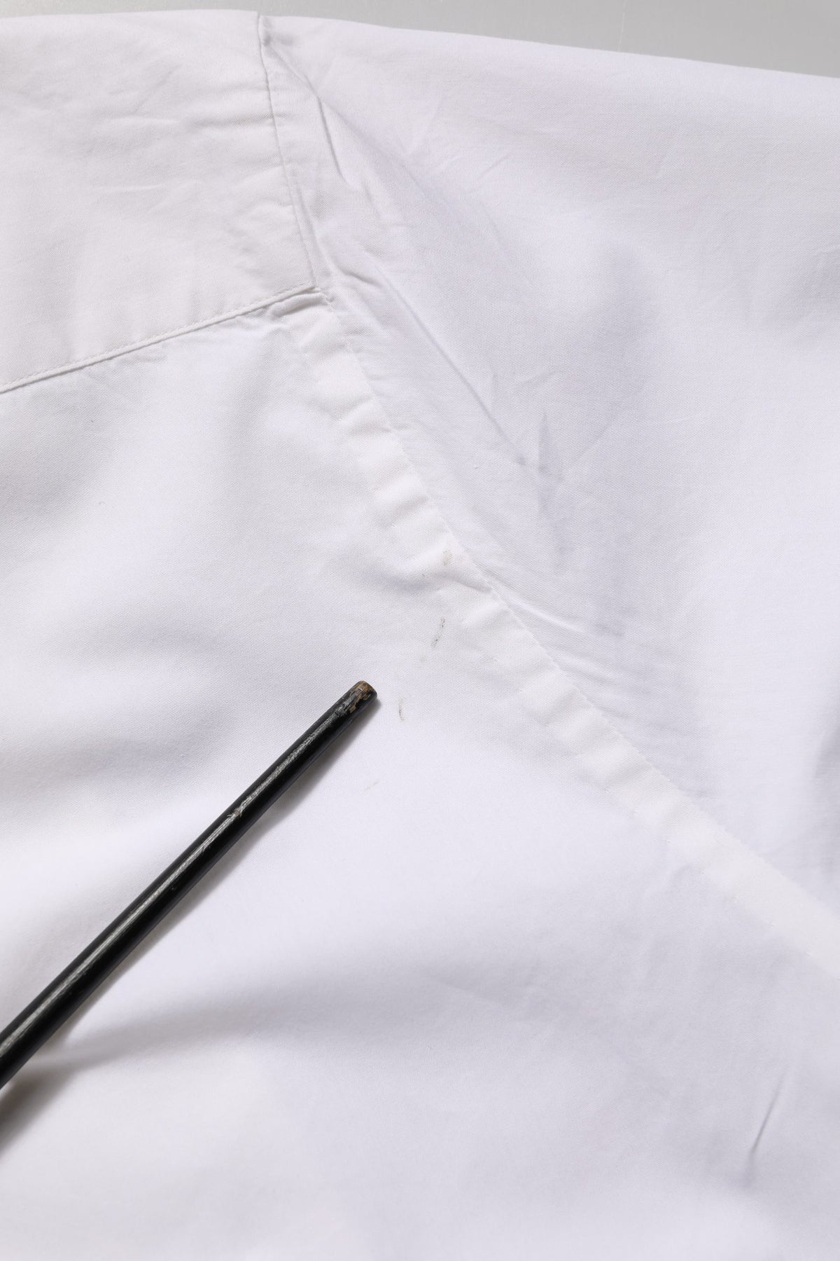 Dolce & Gabbana White Bib Cotton Poplin Dress Shirt