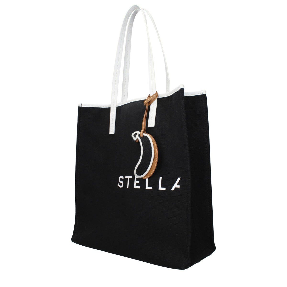 Stella McCartney Black Fabric Shoulder Bag