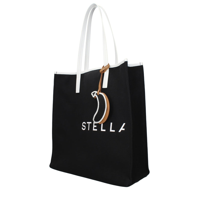 Stella McCartney Black Fabric Shoulder Bag