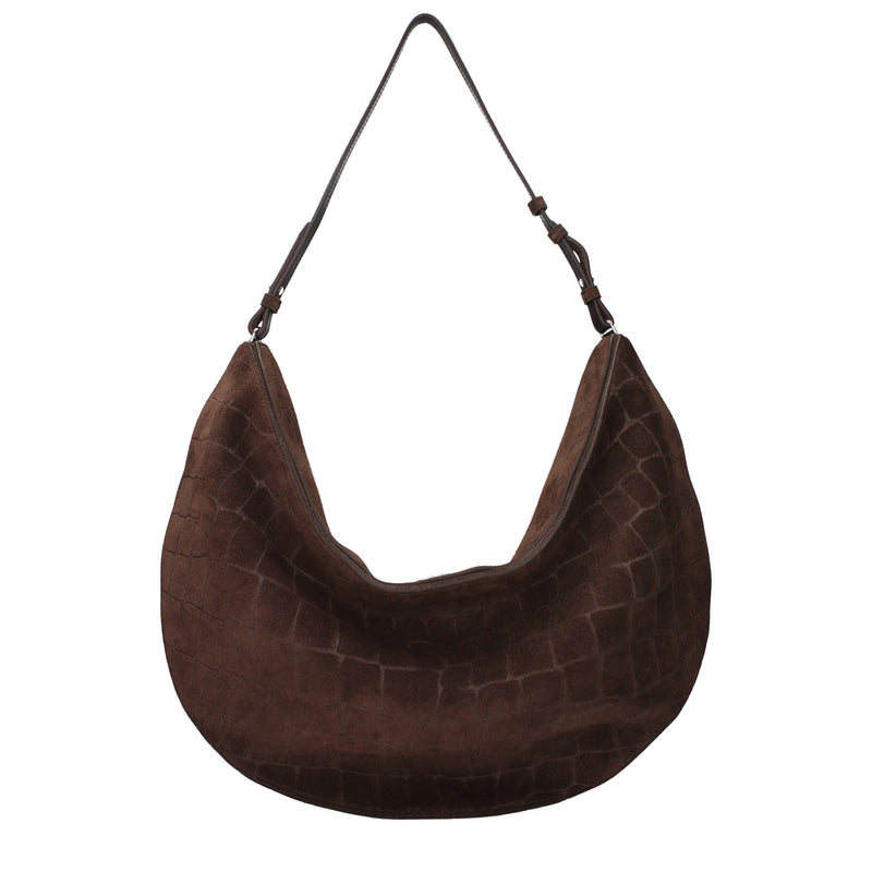 Jacquemus Brown Leather Shoulder Bag - Stylish & Versatile