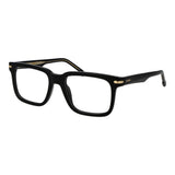 Carrera Black Acetate Glasses (Frames) - Stylish Rectangle Design
