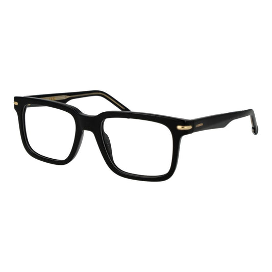Carrera Black Acetate Glasses (Frames) - Stylish Rectangle Design