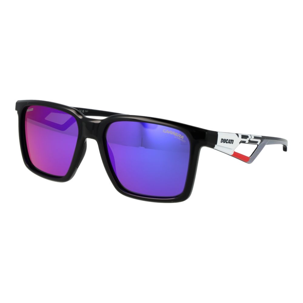 Carrera Ducati Black Polyamide Sunglasses for Men