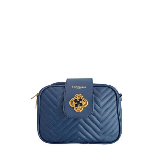 Baldinini Trend Blue PU Women Crossbody Bag - Chic & Stylish