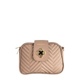 Baldinini Trend Beige PU Women Crossbody Bag