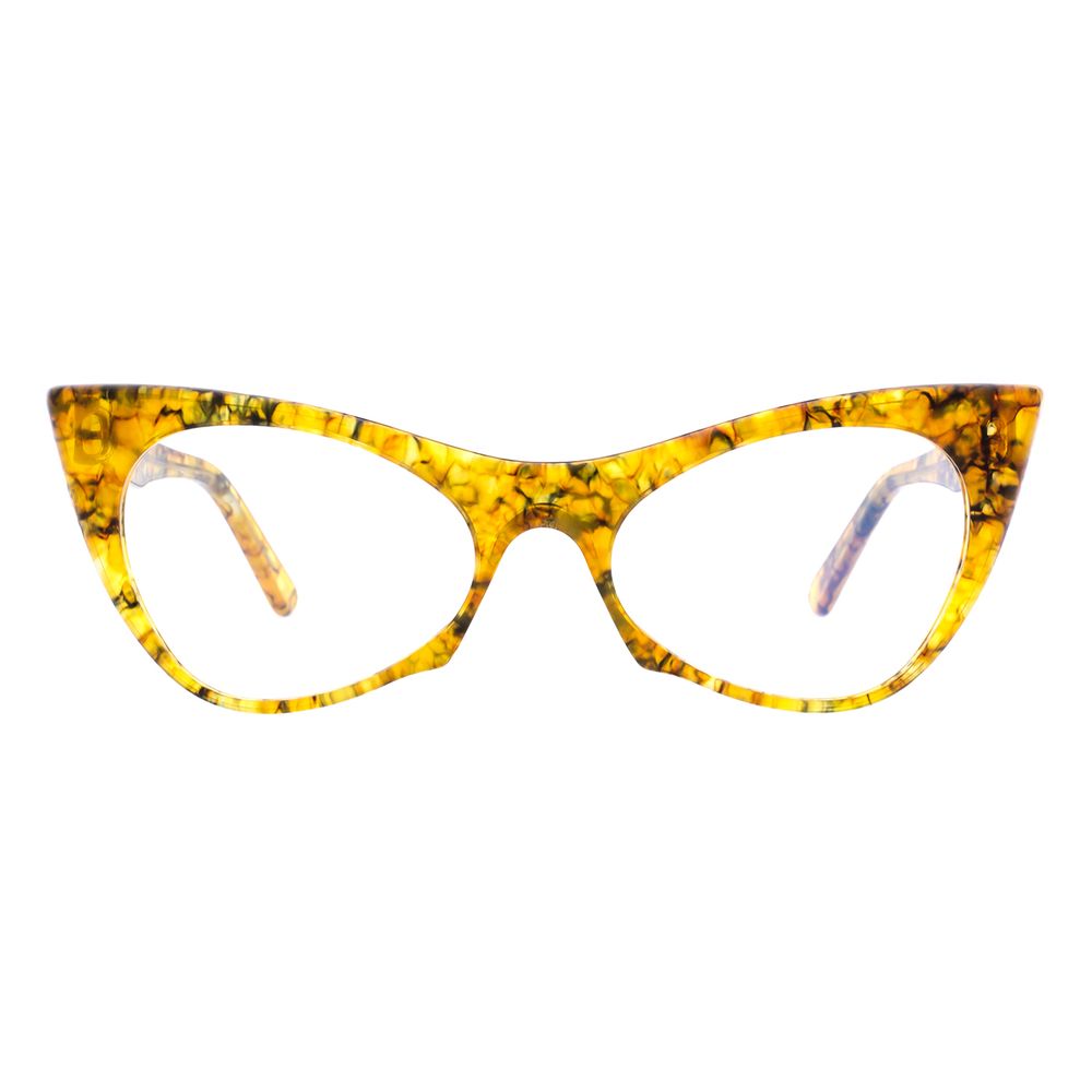 Andy Wolf Bicolor Acetate Cat Eye Glasses for Women