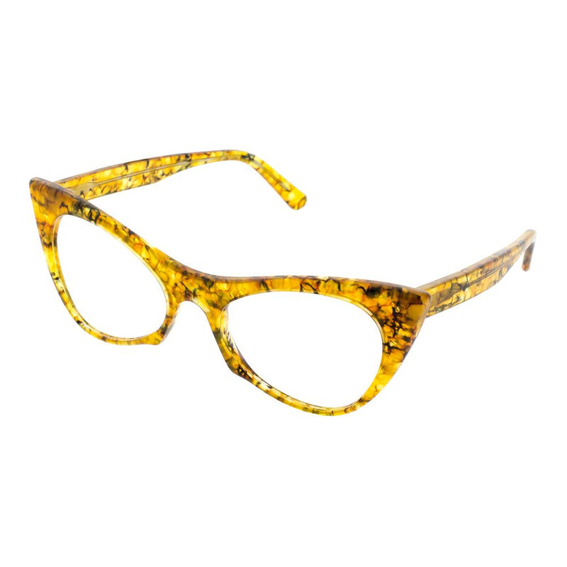 Andy Wolf Bicolor Acetate Cat Eye Glasses for Women