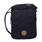 Versace Blue Fabric Crossbody Bag