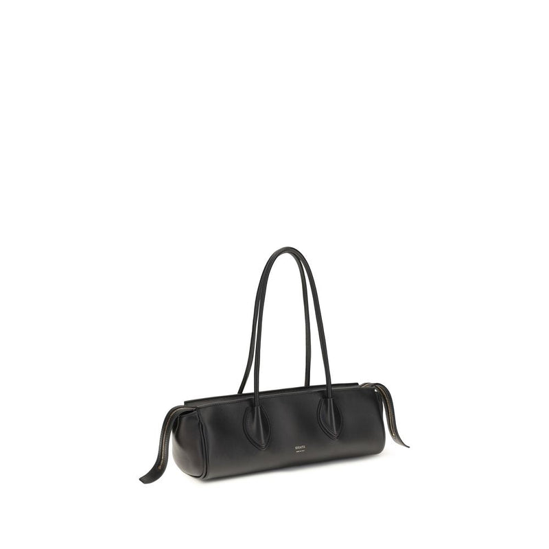 Khaite Black Lamb Ovis Aries Shoulder Bag