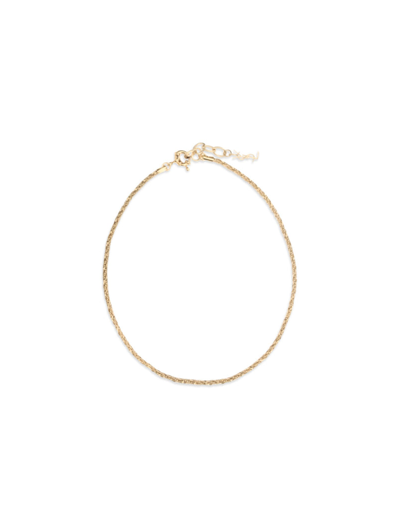 Collier Saint Laurent en laiton doré