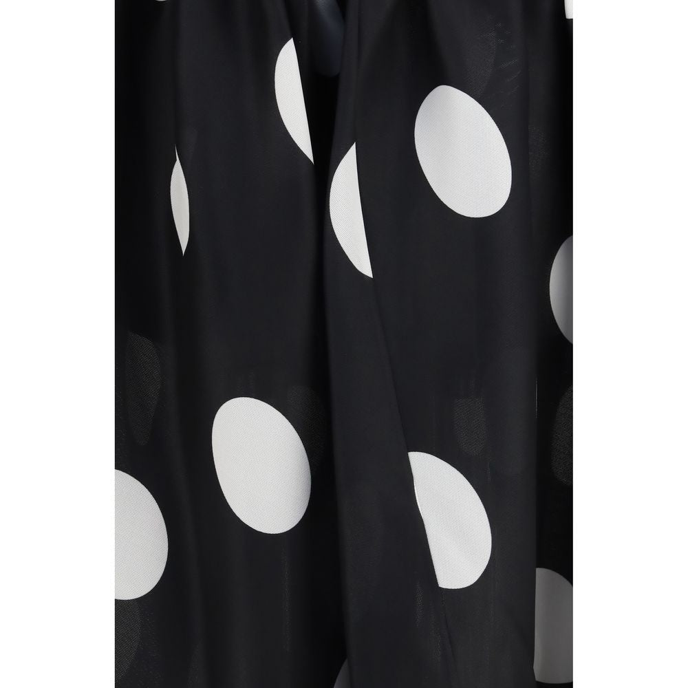 Khaite Riley Black Silk Skirt