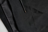 Dolce & Gabbana Black Silver One Shoulder Cocktail Gown Dress