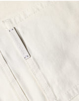 Dolce & Gabbana White Tattered Skinny Cotton Denim Jeans