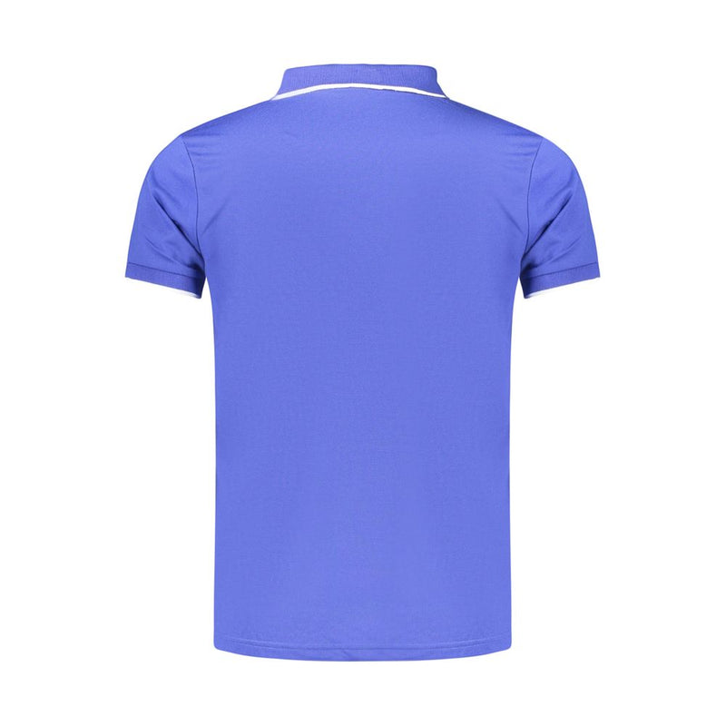 Lotto Blue Polyester Men's Polo Shirt