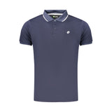 Lotto Blue Polyester Men's Polo Shirt