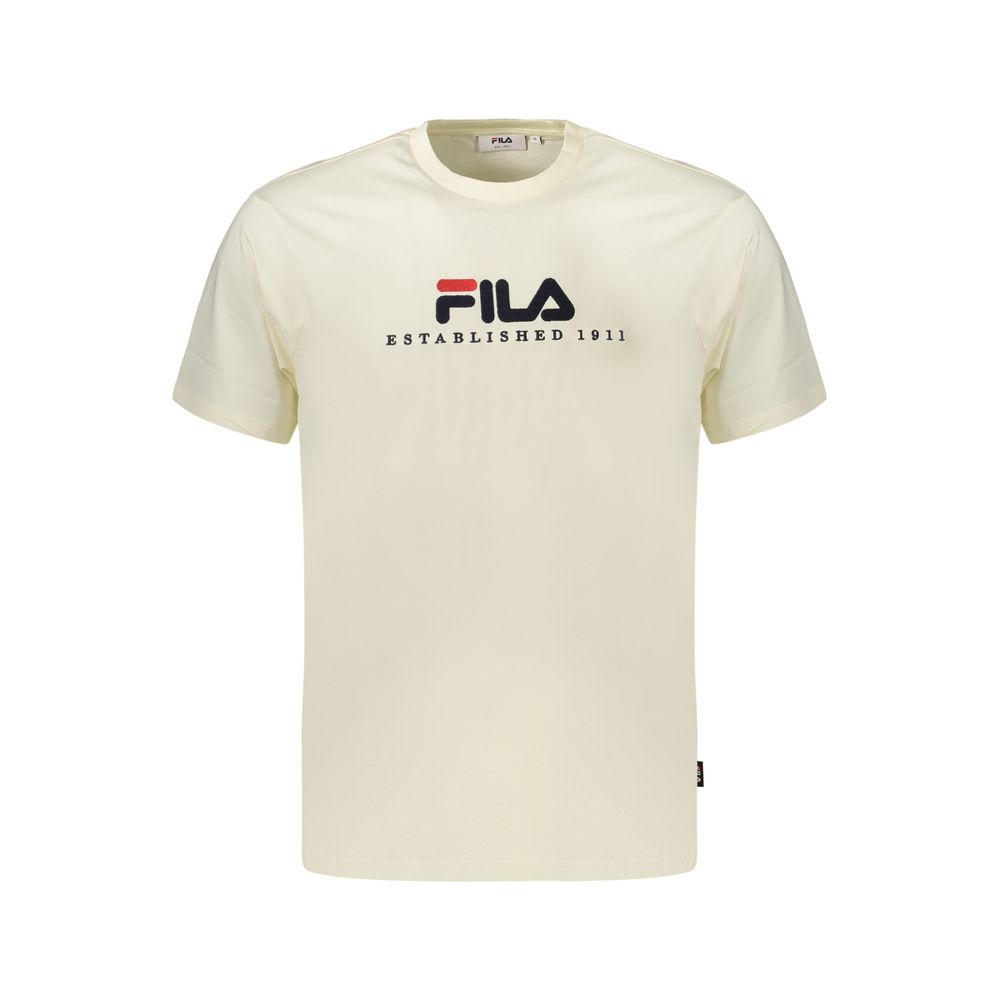 Fila Valsera Beige Cotton Men's T-Shirt