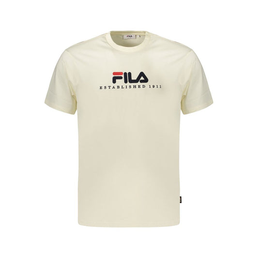 Fila Valsera Beige Cotton Men's T-Shirt