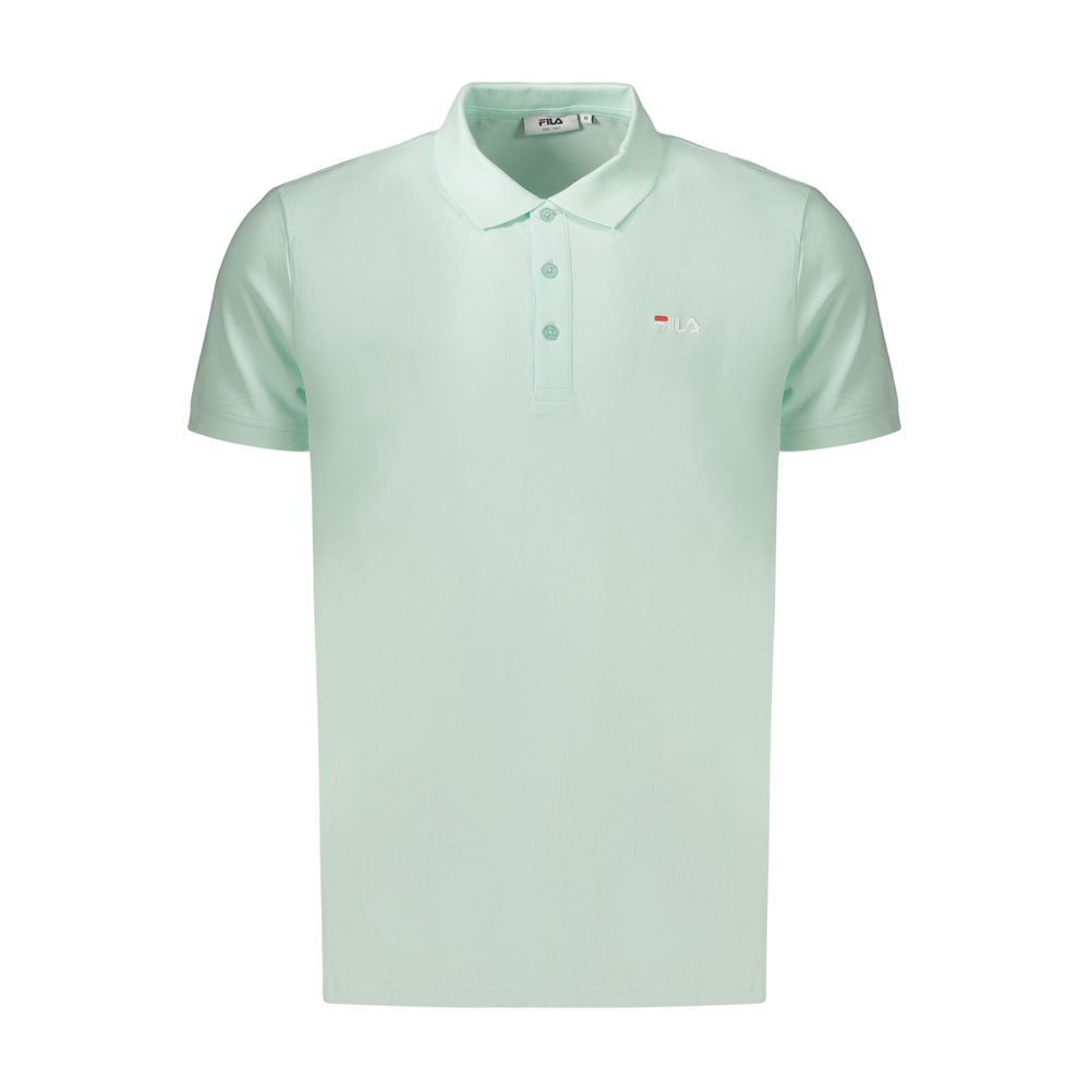 Fila Sunchon Polo Shirt - Green Cotton for Men