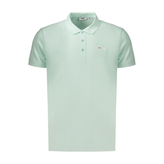 Fila Sunchon Polo Shirt - Green Cotton for Men