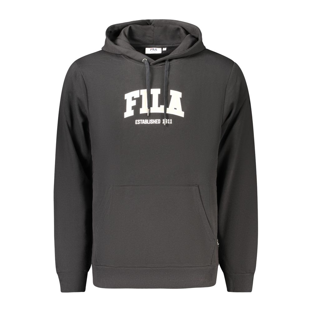 Fila Rosso Cotton Men's T-Shirt - Black
