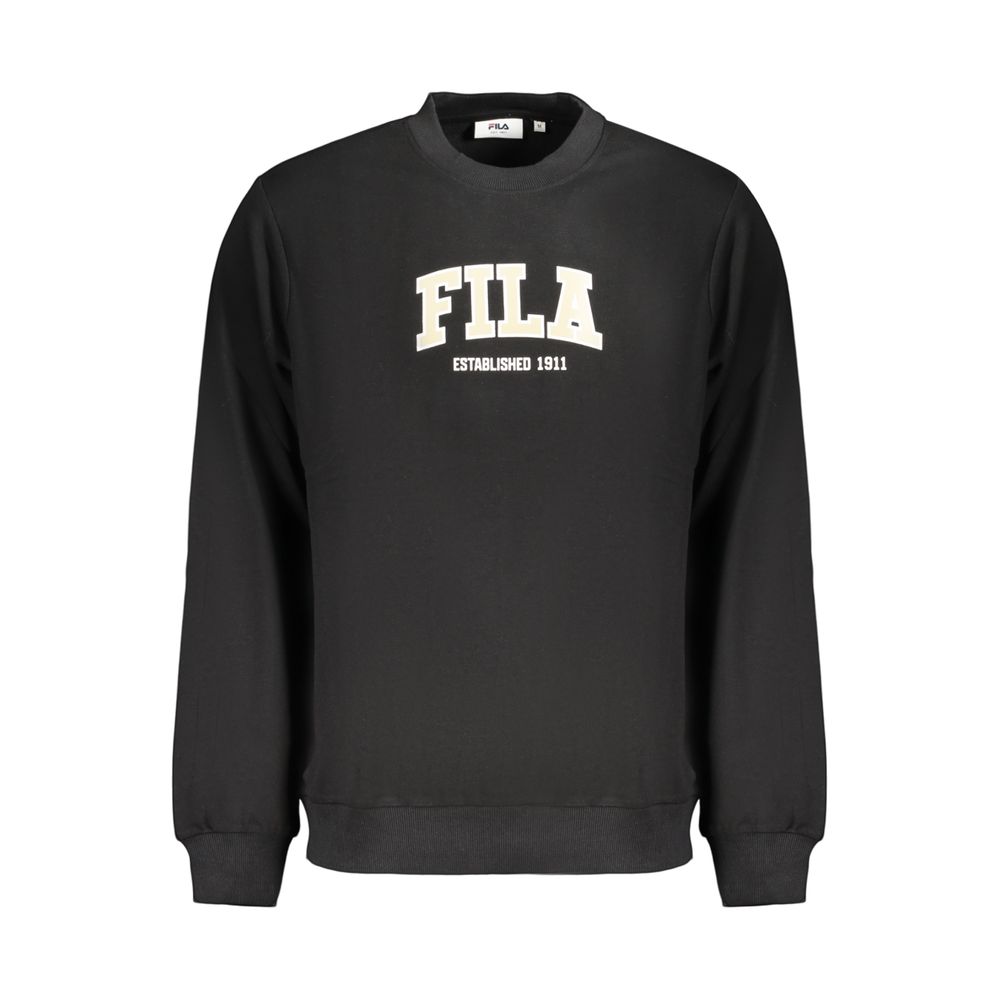 Fila Rifredi Black Cotton Men's Sweatshirt