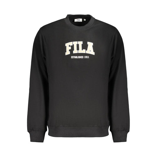 Fila Rifredi Black Cotton Men's Sweatshirt