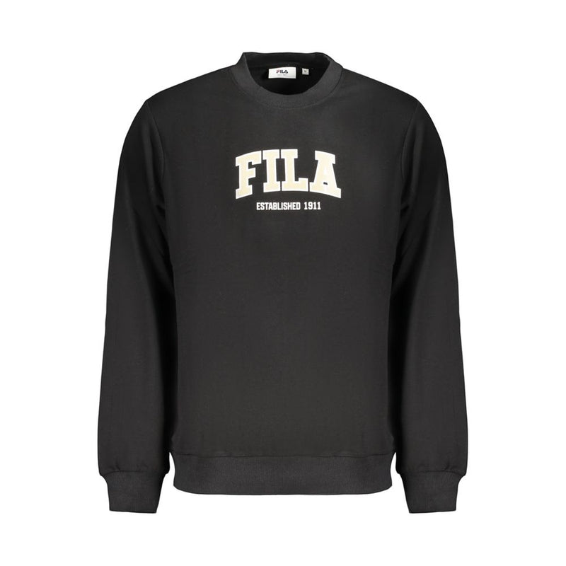 Fila Rifredi Black Cotton Men's Sweatshirt
