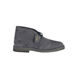 Clarks Blue Leather Men's Boot - Stylish Ankle Boots