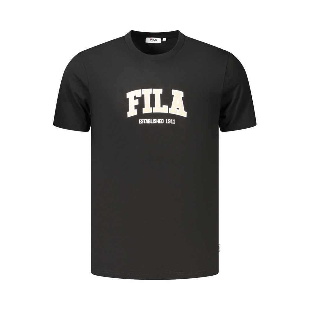 Fila Rifredi Black Cotton Men's T-Shirt