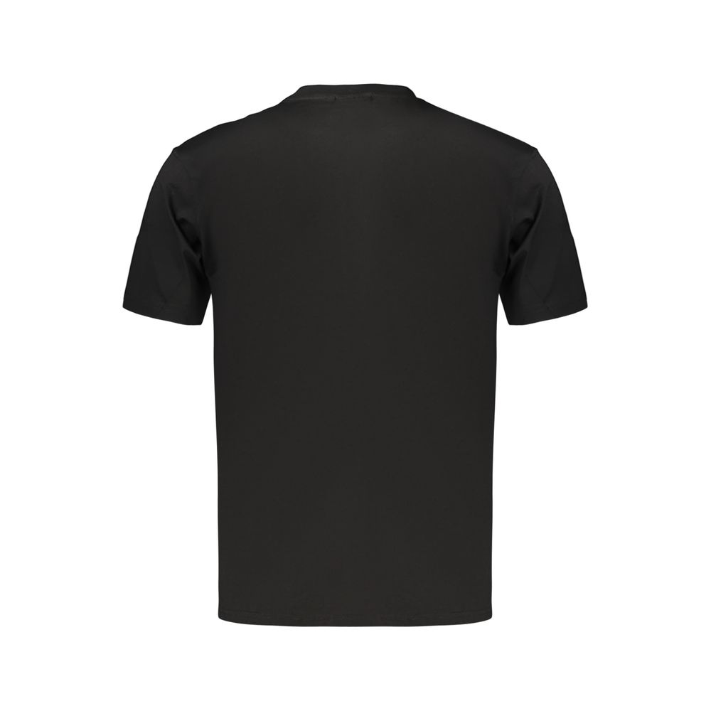 Fila Black Cotton Men's T-Shirt - Casual Comfort and Style