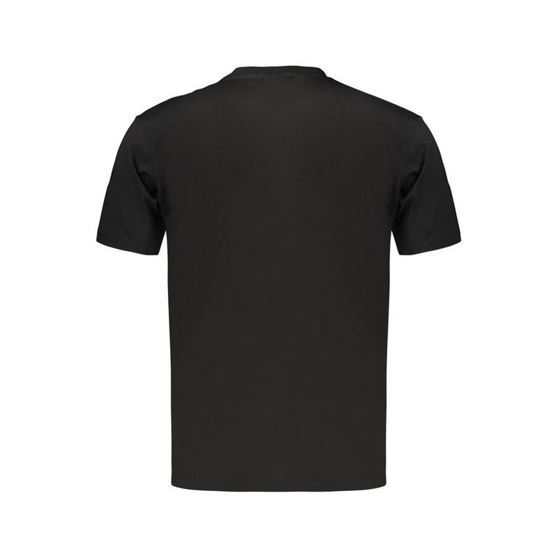 Fila Black Cotton Men's T-Shirt - Casual Comfort and Style