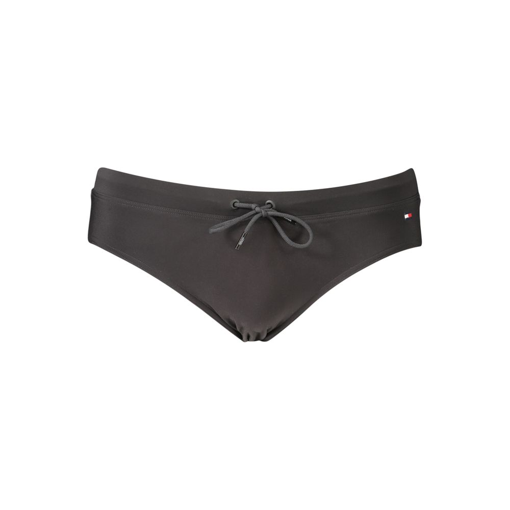 Tommy Hilfiger Black Polyester Men's Swim Briefs